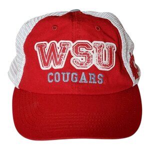 Captivating Brand WSU Cougars Hat Cap Adjustable Strap Back